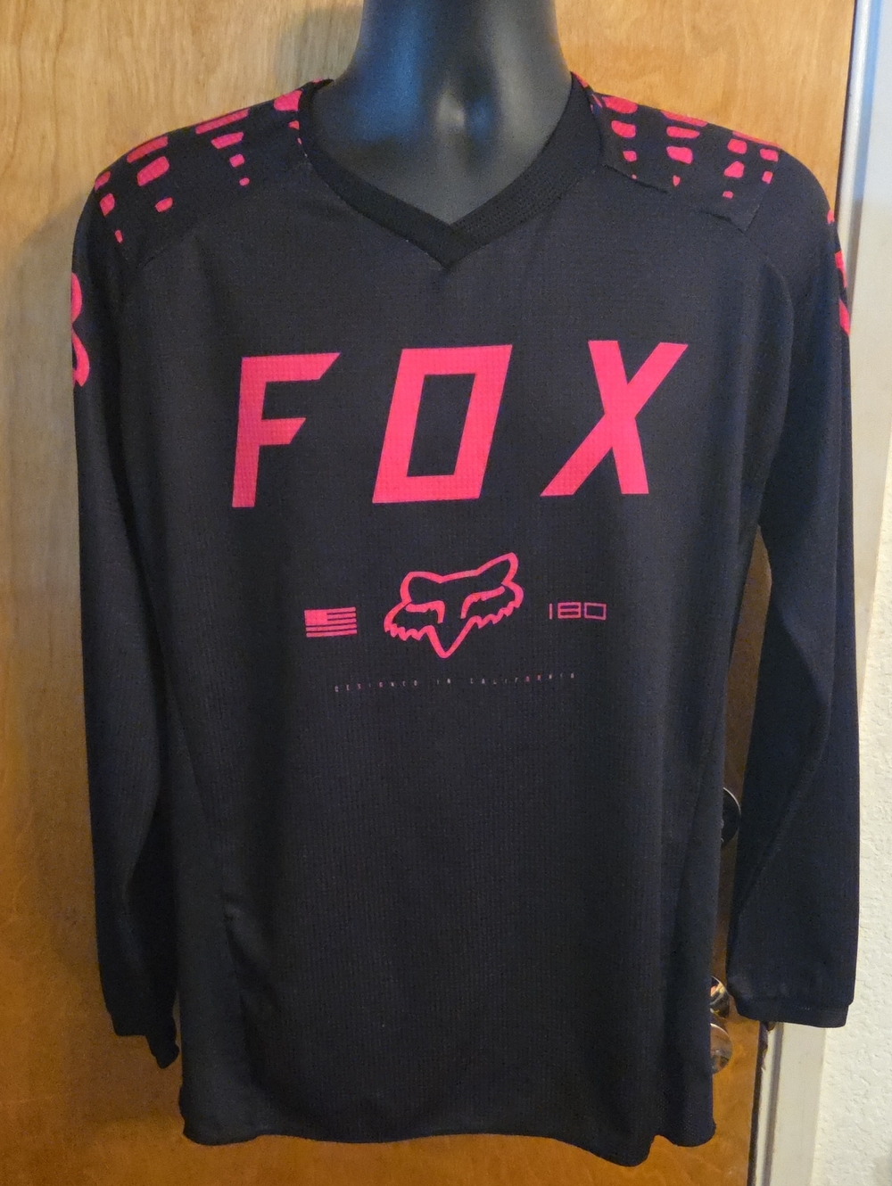 Fox Racing 180 Women's Black and Pink Jersey Size XL